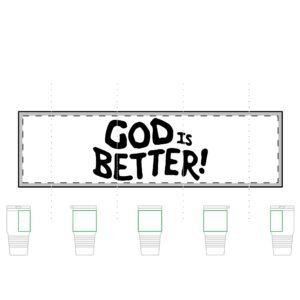 God Is Better! - 30oz Tundra Tumbler - Faith-Inspired Drinkware, Perfect Gift for Believers, Inspirational Coffee Mug, Religious Gifts for Friends, God [...]