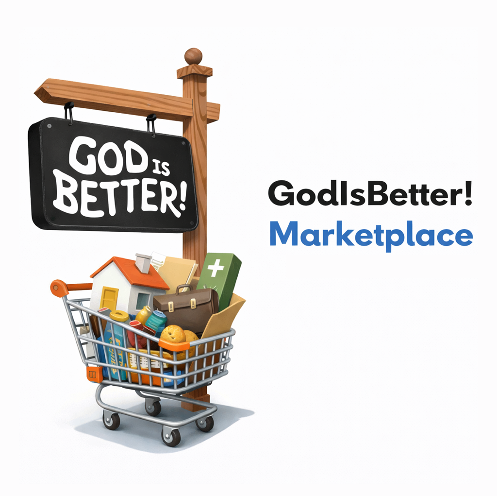 Christian Marketplace at GodIsBetter.com
